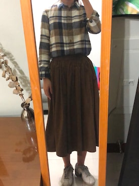 Wei Chenさん（レディース・167cm）の冬コーディネート