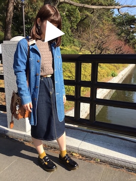 mooさん（レディース・152cm）の冬コーディネート