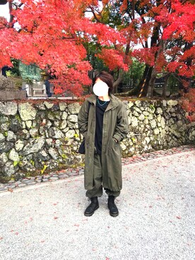 Yohji Yamamoto（ヨウジヤマモト）のモッズコートを使った人気