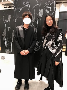 アルトさんの（Yohji Yamamoto | ヨウジヤマモト）を使ったコーディネート