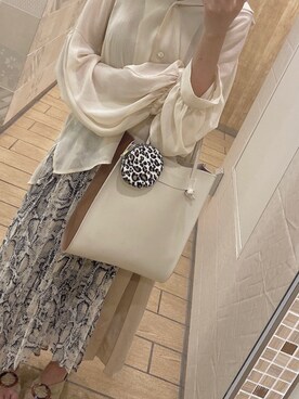 「HALIN（ハリン）のアイテム」を使った、み（相互）さん（レディース・148cm）の夏コーディネート