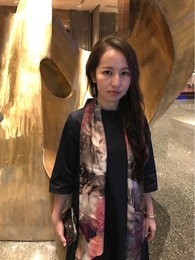 「Ted Baker（テッドベーカー）のアイテム」を使った、Judy @TWさん（レディース・158cm）の冬コーディネート