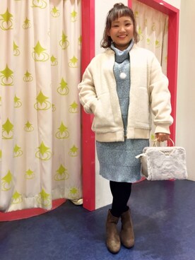 kitaさん（レディース・147cm）の冬コーディネート