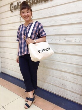 kitaさん（レディース・147cm）の夏コーディネート