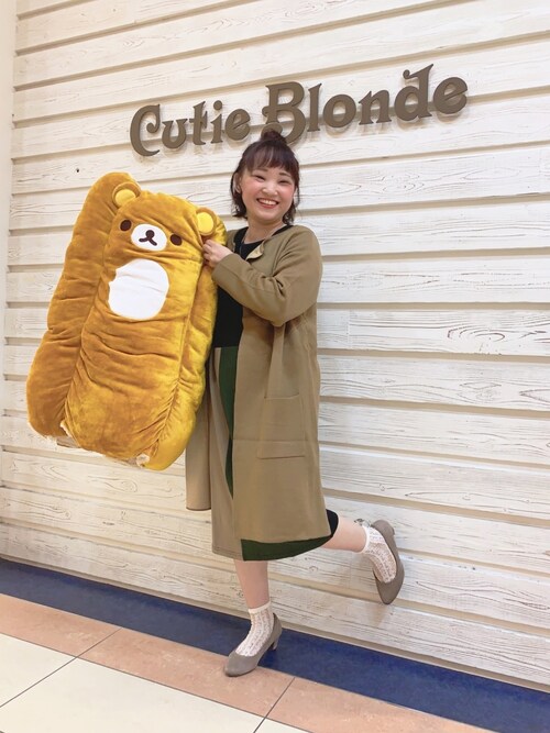 リラックマ　シューろーる　あったかロールクッション SHOO・LA・RUE（シューラルー）の「【リラックマ】着るあったかロール