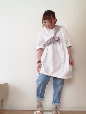 kitaさん（レディース・147cm）の夏コーディネート