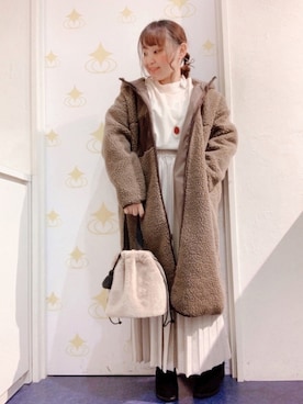 kitaさん（レディース・147cm）の冬コーディネート