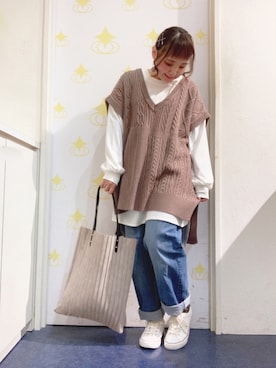 kitaさん（レディース・147cm）の冬コーディネート