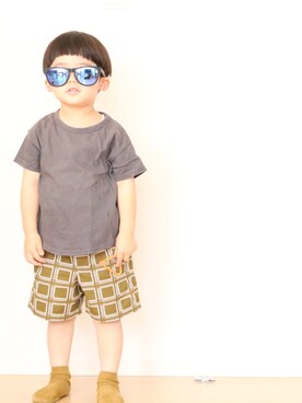 hibinoteさん（キッズ・90cm）の夏コーディネート