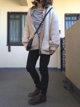 kayonさん（レディース・158cm）の冬コーディネート