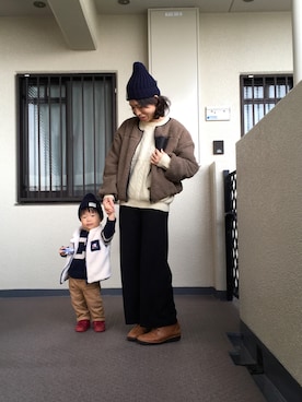 kayonさん（レディース・158cm）の冬コーディネート