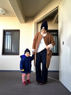 kayonさん（レディース・158cm）の冬コーディネート