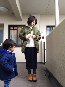 kayonさん（レディース・158cm）の冬コーディネート