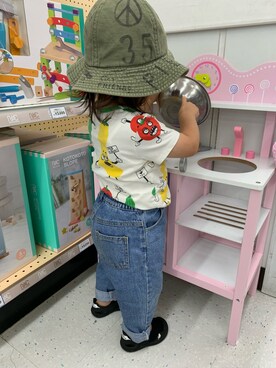 kaeさん(キッズ・90cm)の夏コーディネート