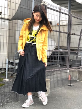 ヤマモトマイさん(レディース・165cm)の冬コーディネート