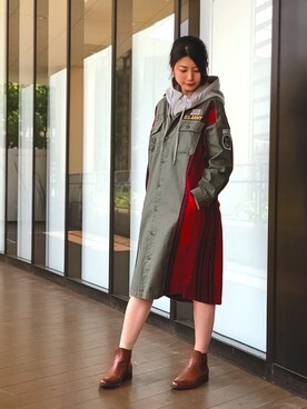 「PREORDER」｜ヤマモトマイさん（レディース・165cm）の夏コーディネート