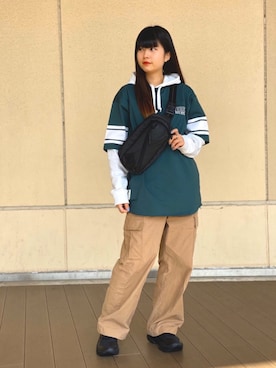 ヤマモトマイさん（レディース・165cm）の春コーディネート