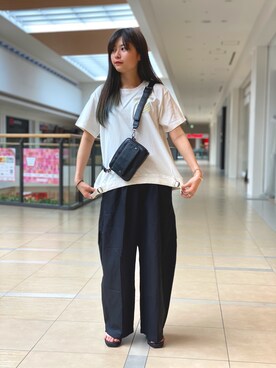 ヤマモトマイさん（レディース・165cm）の春コーディネート