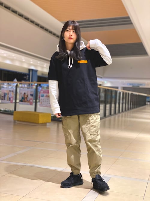 パーカー avirex/ アヴィレックス/ DAILY L/S SWEAT PULL PARKA/ デイリー　長袖　スウェット　プルパーカー レディー AVIREX パーカー avirex/ アヴィレックス/ DAILY L/S SWEAT PULL