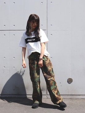 ヤマモトマイさん(レディース・165cm)の春コーディネート