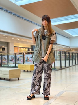 ヤマモトマイさん(レディース・165cm)の春コーディネート