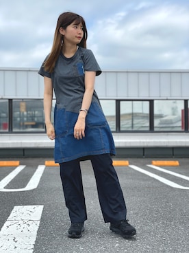 ヤマモトマイさん（レディース・165cm）の夏コーディネート