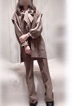 「archives（アルシーヴ）のアイテム（トレンチコート）」を使った、みやび໒꒱【プチプラ本命デート服】さん（レディース・162cm）の秋コーディネート