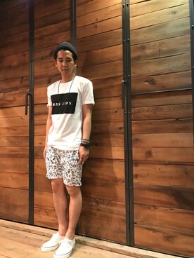 「SALT SURF（ソルトサーフ）のアイテム」を使った、seiさん（メンズ・165cm）の春コーディネート