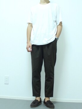 「A part by（アパートバイ）のアイテム」を使った、hiro_wata__さん（メンズ・172cm）の夏コーディネート