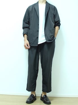 「ダニエルウェリントン」｜「アイテム（ジャケット/アウター）」を使った、hiro_wata__さん（メンズ・172cm）の夏コーディネート