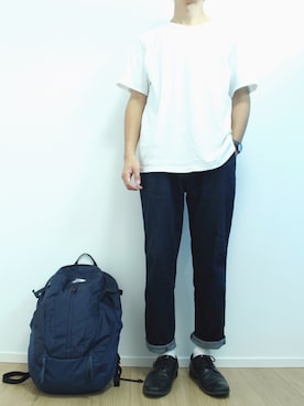 「クラークス」｜「アイテム（アナログ腕時計）」を使った、hiro_wata__さん（メンズ・172cm）の夏コーディネート