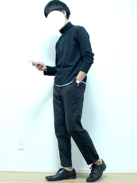 「チェック柄に恋してる」｜「アイテム（アナログ腕時計）」を使った、hiro_wata__さん（メンズ・172cm）の秋コーディネート