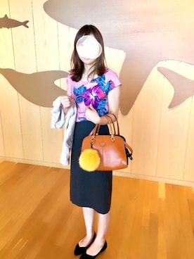 「chico_（チコ）のアイテム（ジャケット/アウター）」を使った、はるももさん（レディース・158cm）の秋コーディネート