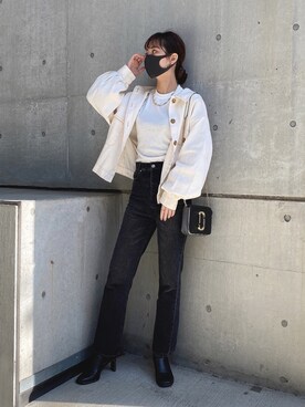 「tiptop」｜Suzuhaさん（レディース・163cm）の春コーディネート