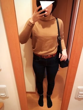 kさん（レディース・165cm）の冬コーディネート