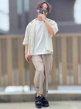 小倉祐樹さん(メンズ・165cm)の夏コーディネート