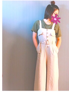 「安くお洒落に。」｜あちゃさん（レディース・157cm）の秋コーディネート