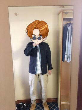 「NIKE SB（ナイキエスビー）のアイテム（その他アウター）」を使った、球场路人甲さん（メンズ・172cm）の秋コーディネート