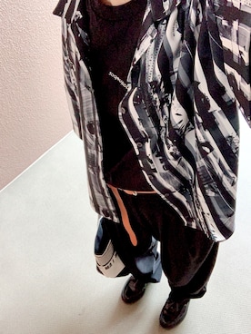 「Lui's（ルイス）のナローベルト（ベルト）」を使った、mamiさん（レディース・158cm）の秋コーディネート