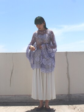 「mini（ミニ）のアイテム」を使った、ｶﾅｴさん（レディース・164cm）の夏コーディネート