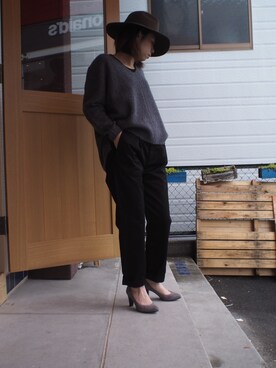 clever elephantさん（レディース・153cm）の冬コーディネート