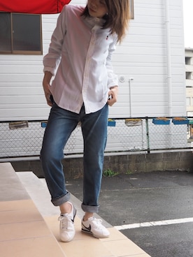 「ボヘミアンズ」｜「アイテム（シャツ/ブラウス）」を使った、clever elephantさん（レディース・153cm）の春コーディネート