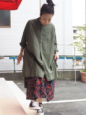 「ボヘミアンズ」｜「アイテム（ワンピース）」を使った、clever elephantさん（レディース・153cm）の夏コーディネート