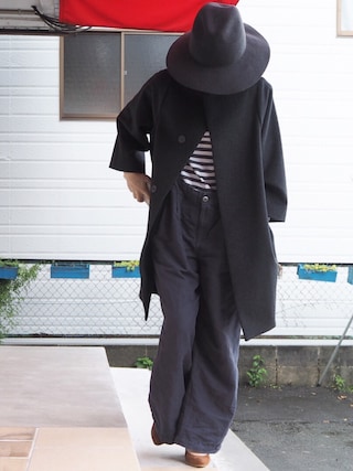 nitca ニトカ ウールカシミヤ強圧縮ビーバーコクーンコート nitca（ニトカ）の「W/Ca 強圧縮ビーバー コクーンコート（ダウン