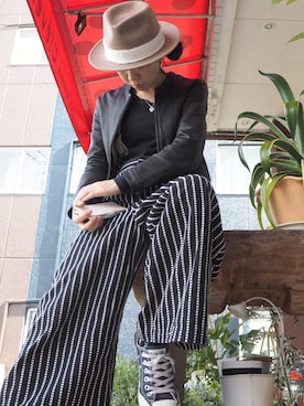 「nitca（ニトカ）のアイテム（ジャケット/アウター）」を使った、clever elephantさん（レディース・153cm）の秋コーディネート