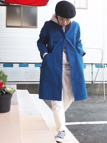 未使用　ハンズオブクリエィション　トレンチコート Hands of creationのトレンチコートを使ったレディース人気