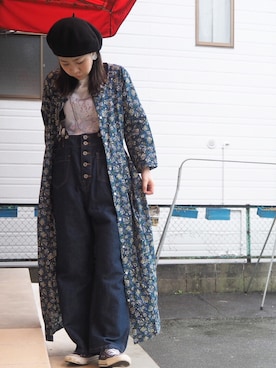 「Hands of creation（ハンズオブクリエイション）のアイテム（ワンピース/ドレス）」を使った、clever elephantさん（レディース・153cm）の春コーディネート