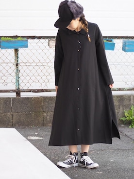 「Odds（オッズ）のアイテム（キャップ）」を使った、clever elephantさん（レディース・153cm）の秋コーディネート