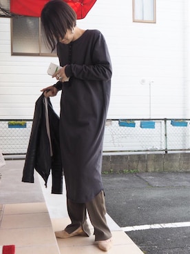 「nitca（ニトカ）のアイテム（ジャケット/アウター）」を使った、clever elephantさん（レディース・153cm）の春コーディネート