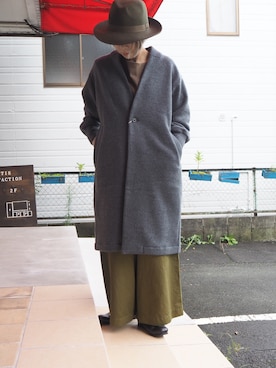 「prit（プリット）のアイテム（ジャケット/アウター）」を使った、clever elephantさん（レディース・153cm）の秋コーディネート